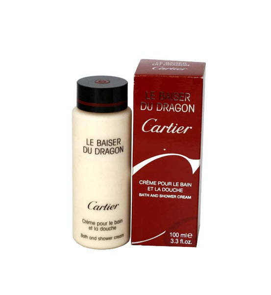 LEB33 - Le Baiser Du Dragon Bath & Shower Cream  for Women - 3.3 oz / 100 ml