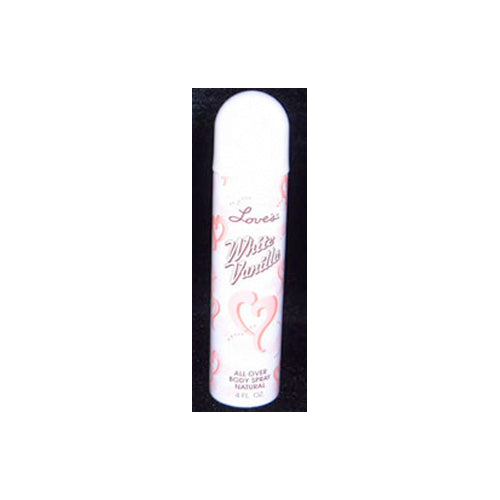 LOV23W - Love'S White Vanilla All Over Body Spray for Women - 4 oz / 120 ml