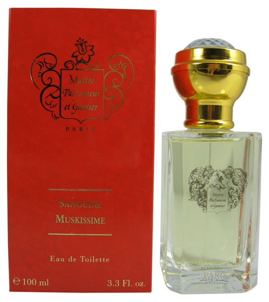 SAN35-P - Sanguine Muskissime Eau De Toilette for Women - Spray - 3.3 oz / 100 ml