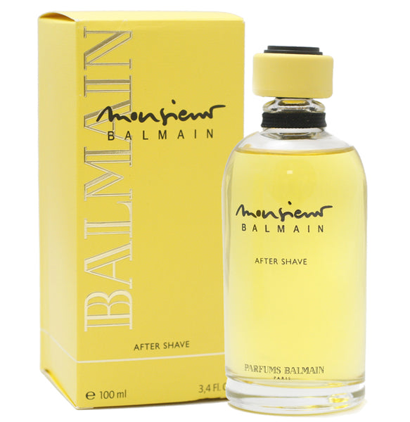MO89M - Monsieur Balmain Aftershave for Men - Balm - 3.4 oz / 100 ml
