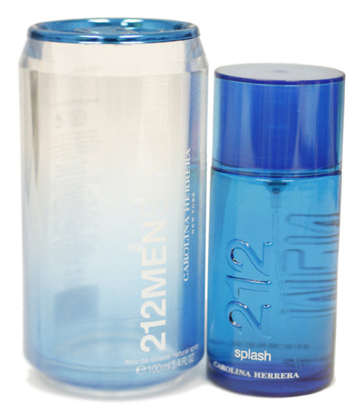 SP212M - 212 Men Splash Eau De Toilette for Men - Spray/Splash - 3.4 oz / 100 ml - Limited Edition 2