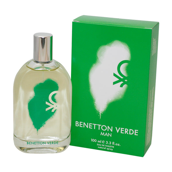 BBV33M - Benetton Verde Eau De Toilette for Men - Spray - 3.3 oz / 100 ml