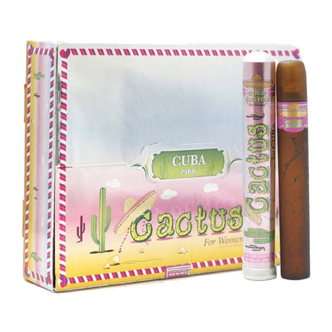 CUC38 - Cuba Cactus Eau De Parfum for Women - 20 Pack - Spray - 1.17 oz / 35 ml - Pack