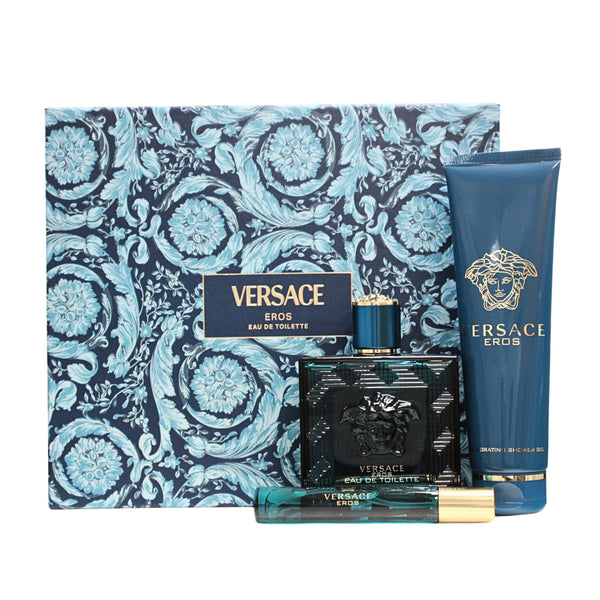 VER559M - Gianni Versace Versace Eros 3 Pc. Gift Set for Men