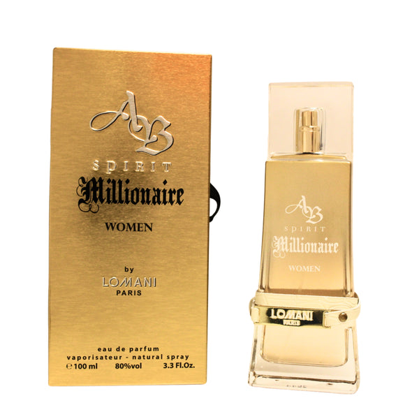 ABSM33 - Ab Spirit Millionaire Eau De Parfum for Women - 3.3 oz / 100 ml