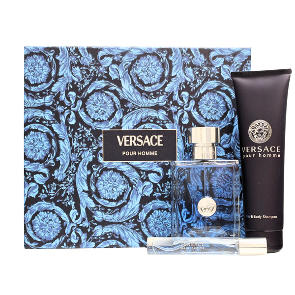 VPH324M - Gianni Versace Versace Pour Homme 3 Pc. Gift Set for Men