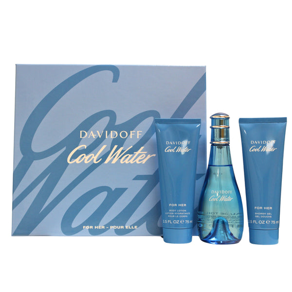 CO411 - Cool Water 3 Pc. Gift Set for Women