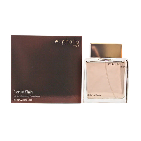 EUP14M - Calvin Klein Euphoria Eau De Toilette for Men - 3.4 oz / 100 ml