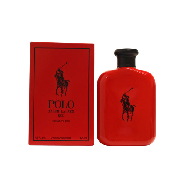 POR42M - RALPH LAUREN Polo Red Eau De Toilette for Men - 4.2 oz / 125 ml