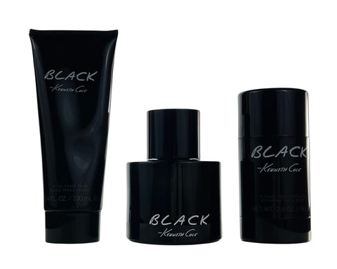 BLA56M - Black 3 Pc. Gift Set for Men