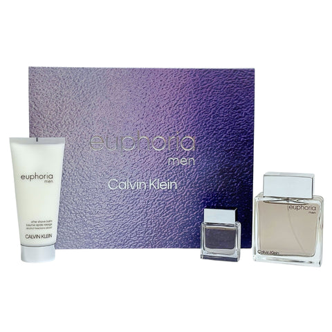 Calvin Klein Euphoria 3 Pc. Gift Set for Men