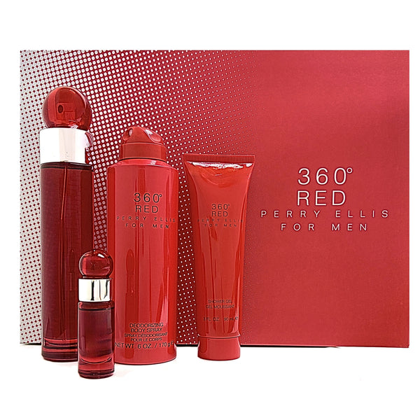 Perry Ellis 360 Red 4 Pc. Gift Set for Men