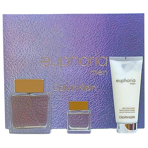 Calvin Klein Euphoria 3 Pc. Gift Set for Men