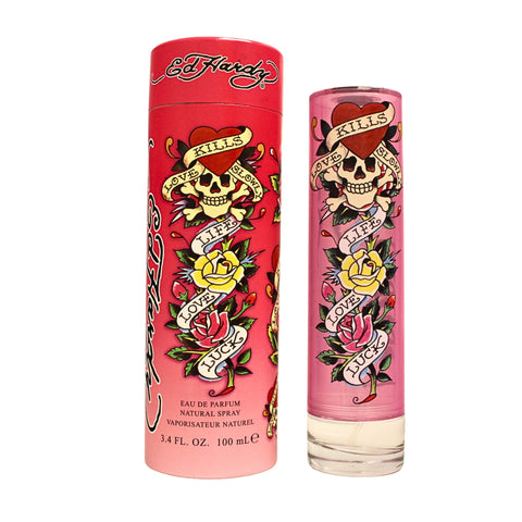 EDH12 - Christian Audigier Ed Hardy Eau De Parfum for Women - 3.4 oz / 100 ml - Spray