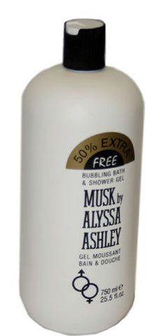 AL69 - Alyssa Ashley Alyssa Ashley Musk Bath & Shower Gel for Women 25.2 oz / 750 g