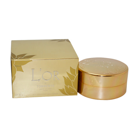 LOR13 - L'or Body Powder for Women - 1 oz / 30 g - With Puff