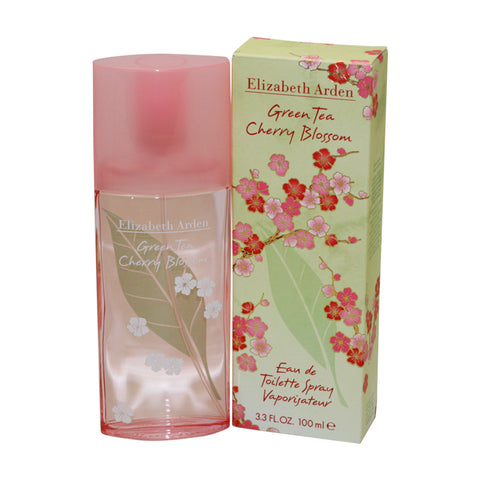 GCB33 - Green Tea Cherry Blossom Eau De Toilette for Women - 3.3 oz / 100 ml Spray