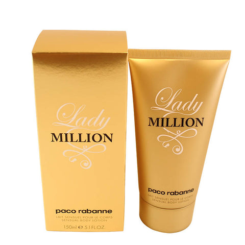 MILL21W - Lady Million Body Lotion for Women - 5.1 oz / 150 ml