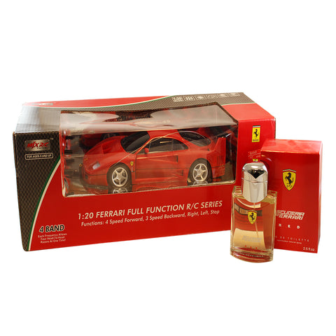 FE45M - Scuderia Ferrari Red 2 Pc. Gift Set for Men