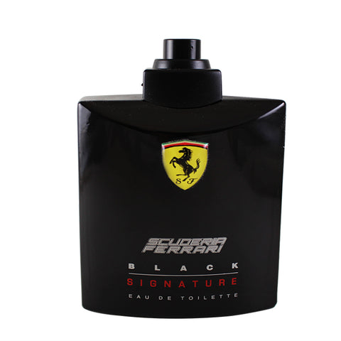 FERB42T - Scuderia Ferrari Black Signature Eau De Toilette for Men - 4.2 oz / 125 ml Spray Unboxed