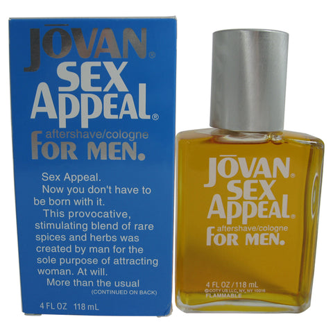 JO68M - Jovan Sex Appeal Aftershave for Men - 4 oz / 120 ml
