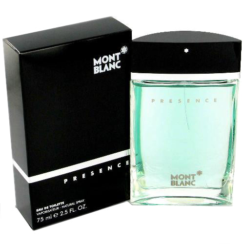 MO41M - Mont Blanc Presence Eau De Toilette for Men - 2.5 oz / 75 ml Spray