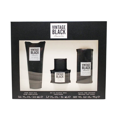 BLV17M - Vintage Black 3 Pc. Gift Set for Men