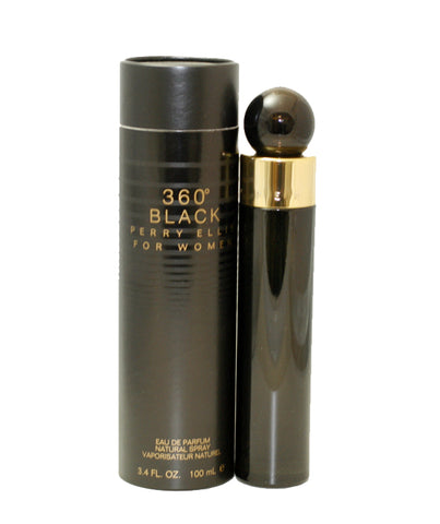PER36 - Perry Ellis 360 Black Eau De Parfum for Women - Spray - 3.4 oz / 100 ml