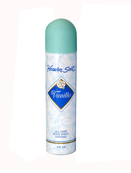 HE08 - Heaven Sent Vanilla All Over Body Spray for Women - 4 oz / 120 ml