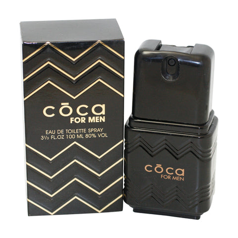 COCA12M - Coca Eau De Toilette for Men - Spray - 3.3 oz / 100 ml