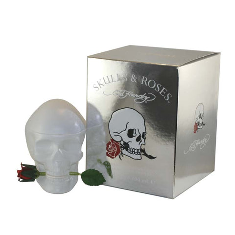 EHS34 - Ed Hardy Skulls & Roses Eau De Parfum for Women - Spray - 3.4 oz / 100 ml