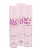 NEW23 - New Musk Deodorant for Women - 3 Pack - Body Spray - 2.5 oz / 75 ml