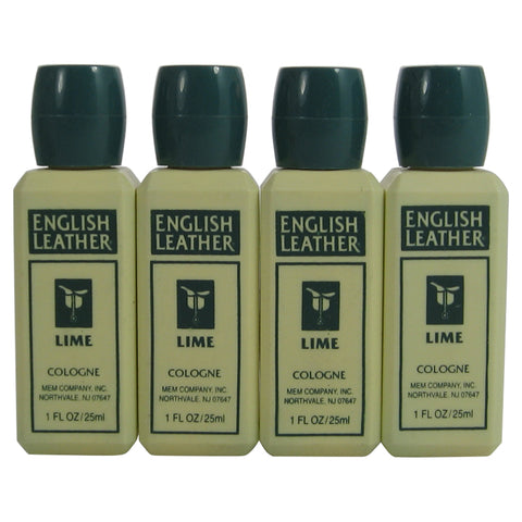 EN89M - English Leather Lime Cologne for Men - 4 Pack - 1 oz / 30 ml - Pack