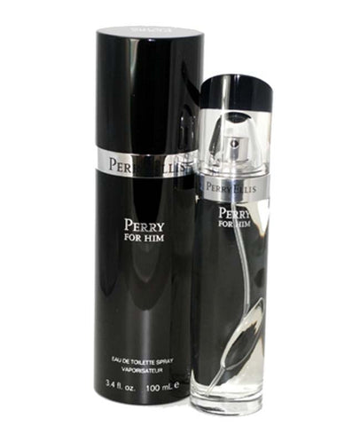 PEBLK - Perry Black Eau De Toilette for Men - Spray - 3.4 oz / 100 ml