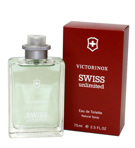 VSWU1M - Swiss Unlimited Eau De Toilette for Men - Spray - 2.5 oz / 75 ml