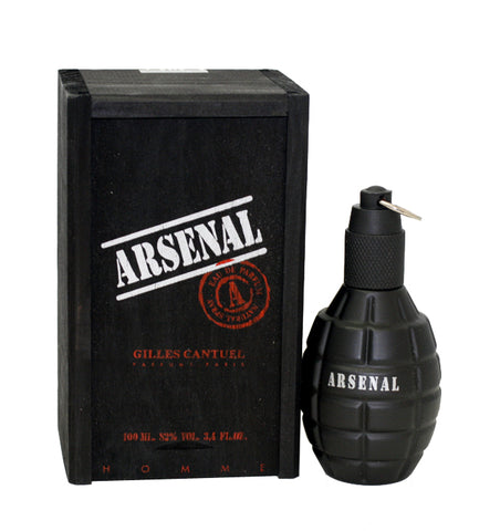 ARB34 - Arsenal Black Eau De Parfum for Men - Spray - 3.4 oz / 100 ml