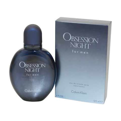 OB56M - Obsession Night Eau De Toilette for Men - 4 oz / 120 ml Spray