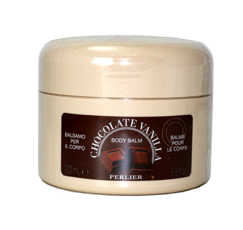 PG57W - Perlier Chocolate Vanilla Body Balm for Women - 6.8 oz / 200 ml
