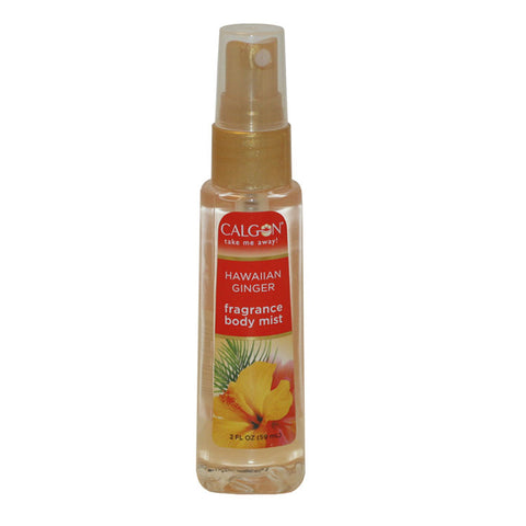HAW14 - Calgon Hawaiian Ginger Refreshing Body Mist Spray for Women - 2 oz / 59 ml