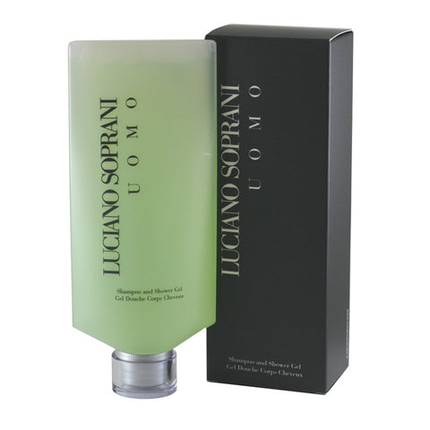 LSU34M - Luciano Soprani Uomo Shampoo & Shower Gel for Men - 6.7 oz / 200 ml