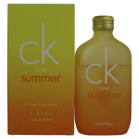 CKOW-P - Calvin Klein Ck One Summer Eau De Toilette for Unisex Spray - 3.4 oz / 100 ml - Edition 2005