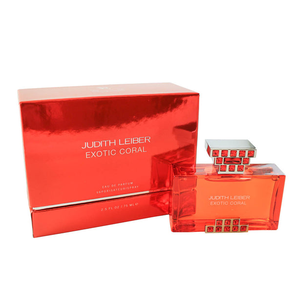 JLEC01 - Judith Leiber Exotic Coral Eau De Parfum for Women - 2.5 oz / 75 ml Spray