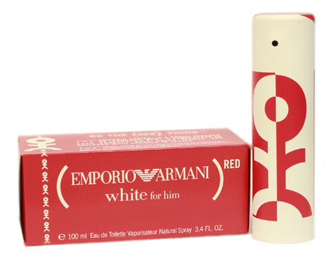 EM41M - Emporio Armani White Eau De Toilette for Men - Spray - 3.4 oz / 100 ml