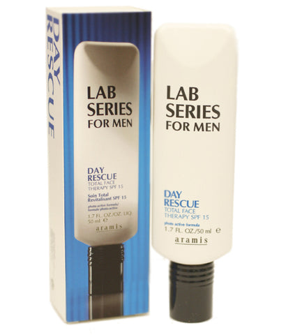LAB12M - Aramis Lab Series Day Rescue Total Face Therapy for Men | 1.7 oz / 50 ml - SPF 15