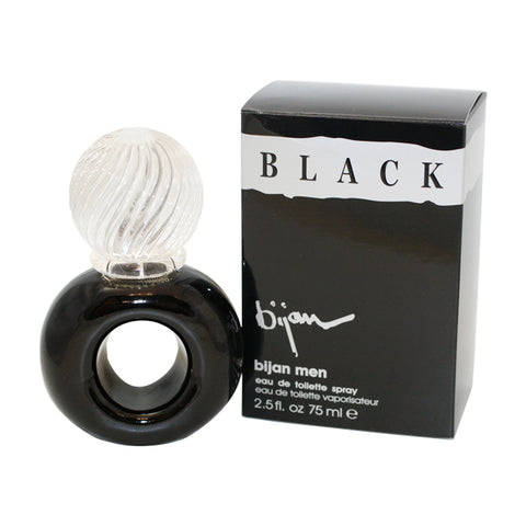 BI11M - Bijan Black Eau De Toilette for Men - Spray - 2.5 oz / 75 ml