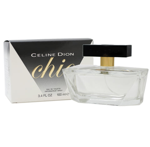 CEL238 - Celine Dion Chic Eau De Toilette for Women - Spray - 3.4 oz / 100 ml