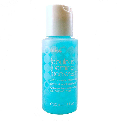 BLS49 - Fabulous Foaming Face Wash Cleanser for Women - 1 oz / 30 ml