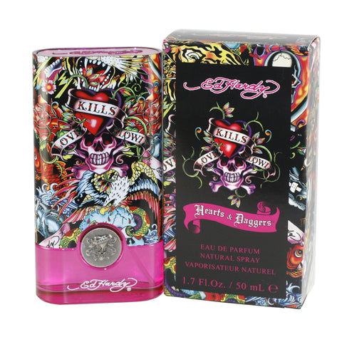 EHD56 - Christian Audigier Hardy Hearts & Daggers Eau De Parfum for Women 1.7 oz / 50 ml Spray