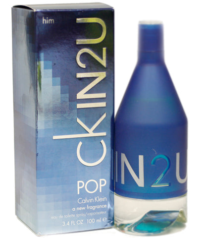 CKP24M - Ck In2U Pop Eau De Toilette for Men - Spray - 3.4 oz / 100 ml