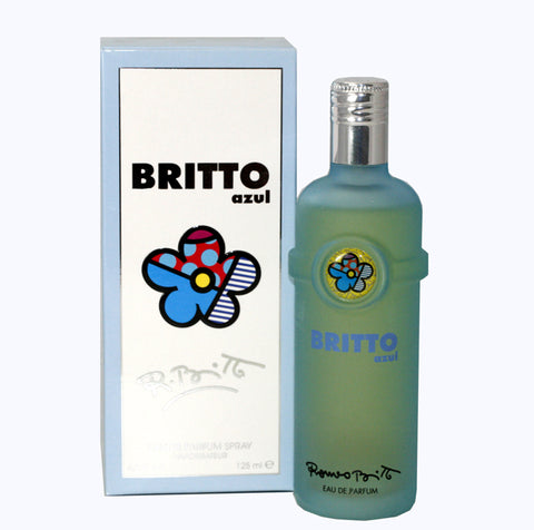 BRA11 - Britto Azul Eau De Parfum for Women - Spray - 4.2 oz / 125 ml
